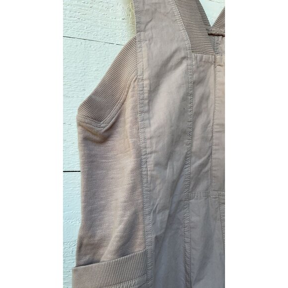 Daily Practice by Anthropologie Zip-Front Jumpsuit Rose S - Picture 7 of 13